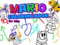 Oyun Mario Coloring Book for kids