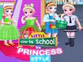 Oyun Little Girls School vs Princess Style