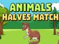 Oyun Animals Halves Match