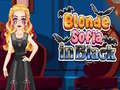 Oyun Blonde Sofia In Black