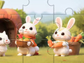 Oyun Jigsaw Puzzle: Rabbits With Carrots