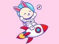 Oyun Coloring Book: Rabbit Astronaut