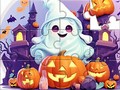 Oyun Jigsaw Puzzle: Halloween Cute Ghost