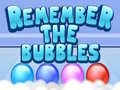 Oyun Remember the Bubbles