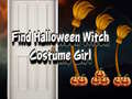 Oyun Find Halloween Witch Costume Girl