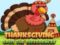 Oyun Thanksgiving Spot the Difference