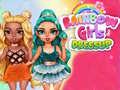 Oyun Rainbow Girls Dress Up Challenge