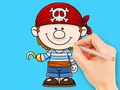 Oyun Coloring Book: Pirate