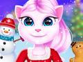 Oyun Cat Girl Christmas Decor Game
