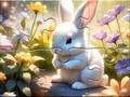 Oyun Jigsaw Puzzle: Sunny Forest Rabbit