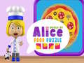 Oyun World of Alice Food Puzzle