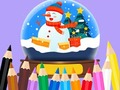 Oyun Coloring Book: Christmas Crystal Ball