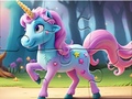 Oyun Jigsaw Puzzle: Magic Forest Unicorn