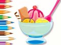 Oyun Coloring Book: Ice Cream Sundae