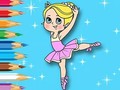 Oyun Coloring Book: Ballet Girl