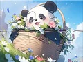 Oyun Jigsaw Puzzle: Blanket Panda
