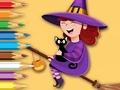 Oyun Coloring Book: Trainee Witch