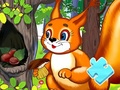 Oyun Jigsaw Puzzle: Squirrel Hide Food