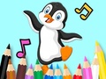 Oyun Coloring Book: Dancing Penguin