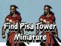 Oyun Find Pisa Tower Miniature