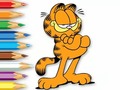 Oyun Coloring Book: Garfield Hamburger