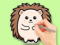 Oyun Coloring Book: Cute Hedgehog