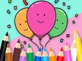 Oyun Coloring Book: Celebrate-Balloons