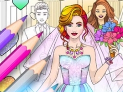 Oyun Wedding Coloring Dress Up Game