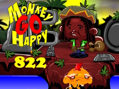 Oyun Monkey Go Happy Stage 822