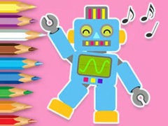 Oyun Coloring Book: Robot Dancing