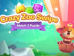 Oyun Crazy Zoo Swipe Match 3 Puzzle