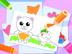 Oyun Toddler Drawing: Cute Pig