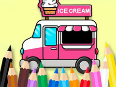 Oyun Coloring Book: Ice Cream Car