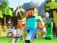 Oyun Jigsaw Puzzle: Minecrafter