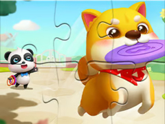 Oyun Jigsaw Puzzle: Little Panda Play With Pet