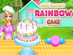 Oyun Chef Felicia`s Rainbow Cake