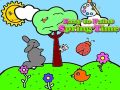 Oyun Easy to Paint Spring Time