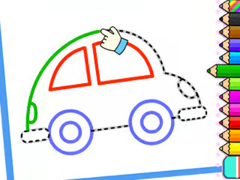 Oyun Toddler Drawing: Cute Car