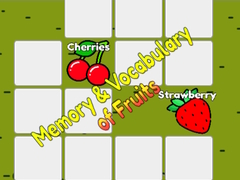 Oyun Memory & Vocabulary of Fruits
