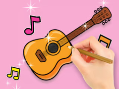 Oyun Coloring Book: Star Guitar