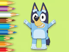 Oyun Coloring Book: Happy Bluey