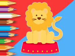 Oyun Coloring Book: Circus-Lion