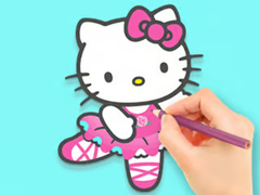 Oyun Coloring Book: Hello Kitty Dancing