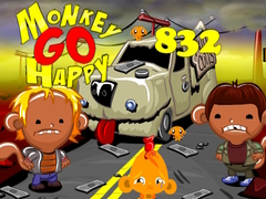Oyun Monkey Go Happy Stage 832