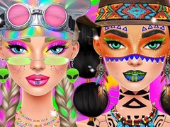 Oyun Festival Vibes Makeup