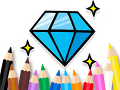 Oyun Coloring Book: Shining-Diamond