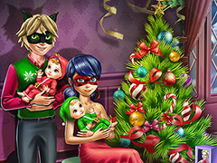 Oyun Dotted Girl Family Christmas