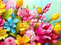 Oyun Jigsaw Puzzle Flowers