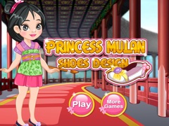 Oyun Princess Mulan Shoes Design