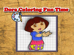 Oyun Dora Coloring Fun Time